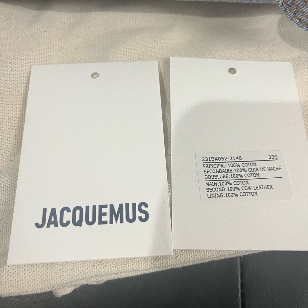 Jacquemus Blue Shoulder Bag - Picture 14 of 14